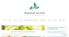 Desktop Screenshot of peppermint-tea.com